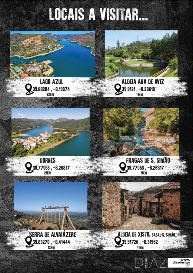 Alojamento Local - Casa Amarela Alvaiazere Екстер'єр фото